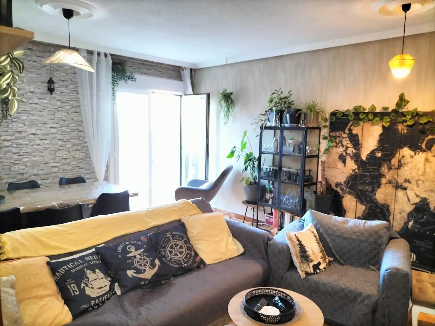 Wohnzimmer von Wohnung zum Verkauf in Villamuriel de Cerrato mit Heizung und Abstellraum
