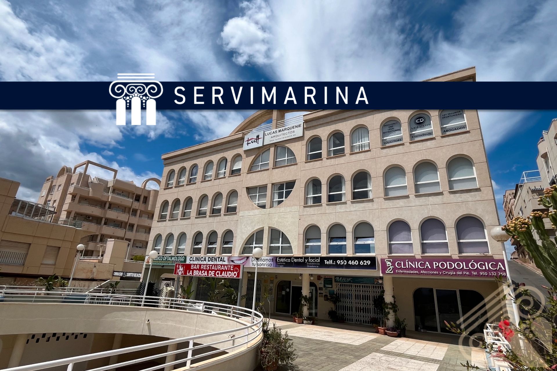 Vista exterior de Local en venda en Garrucha