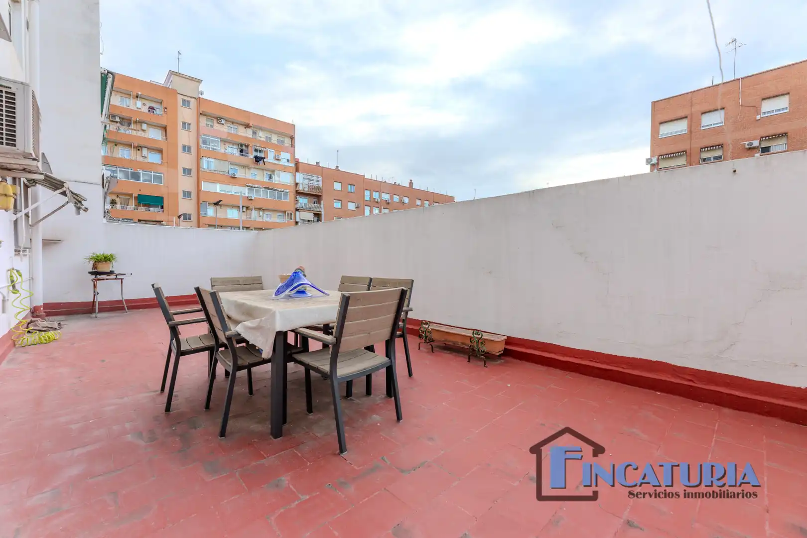 Terrasse von Wohnung zum Verkauf in Mislata mit Klimaanlage, Parkett und Terrasse