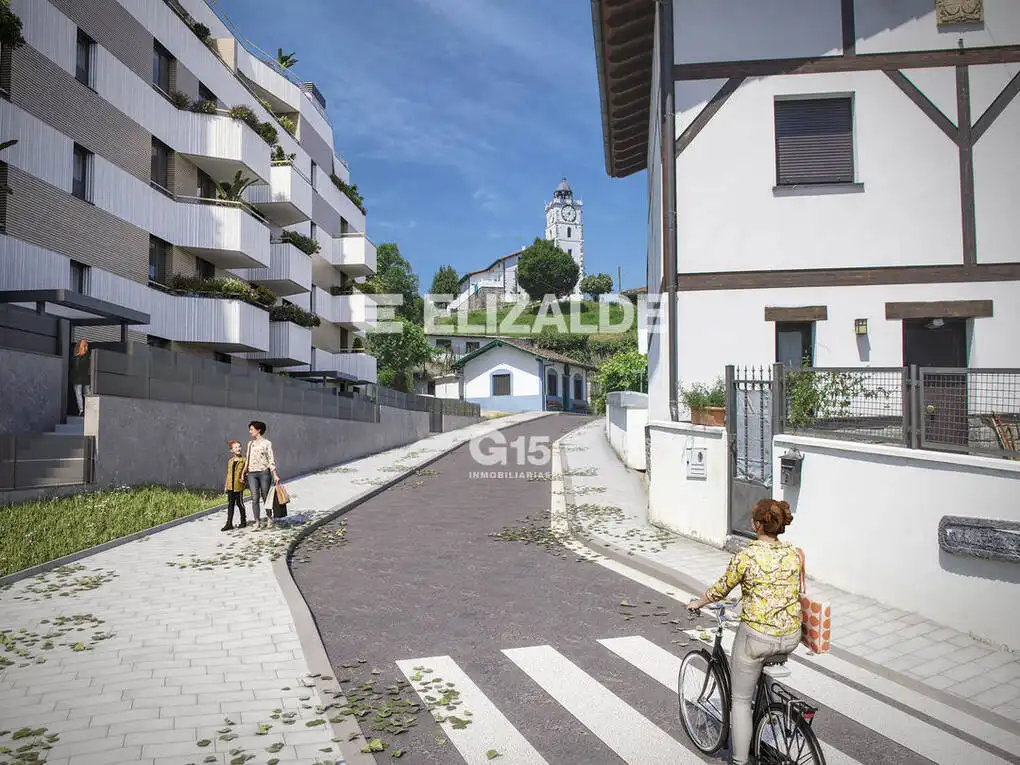 Exterior view of Flat for sale in Azkoitia  with Heating, Terrace and Storage room