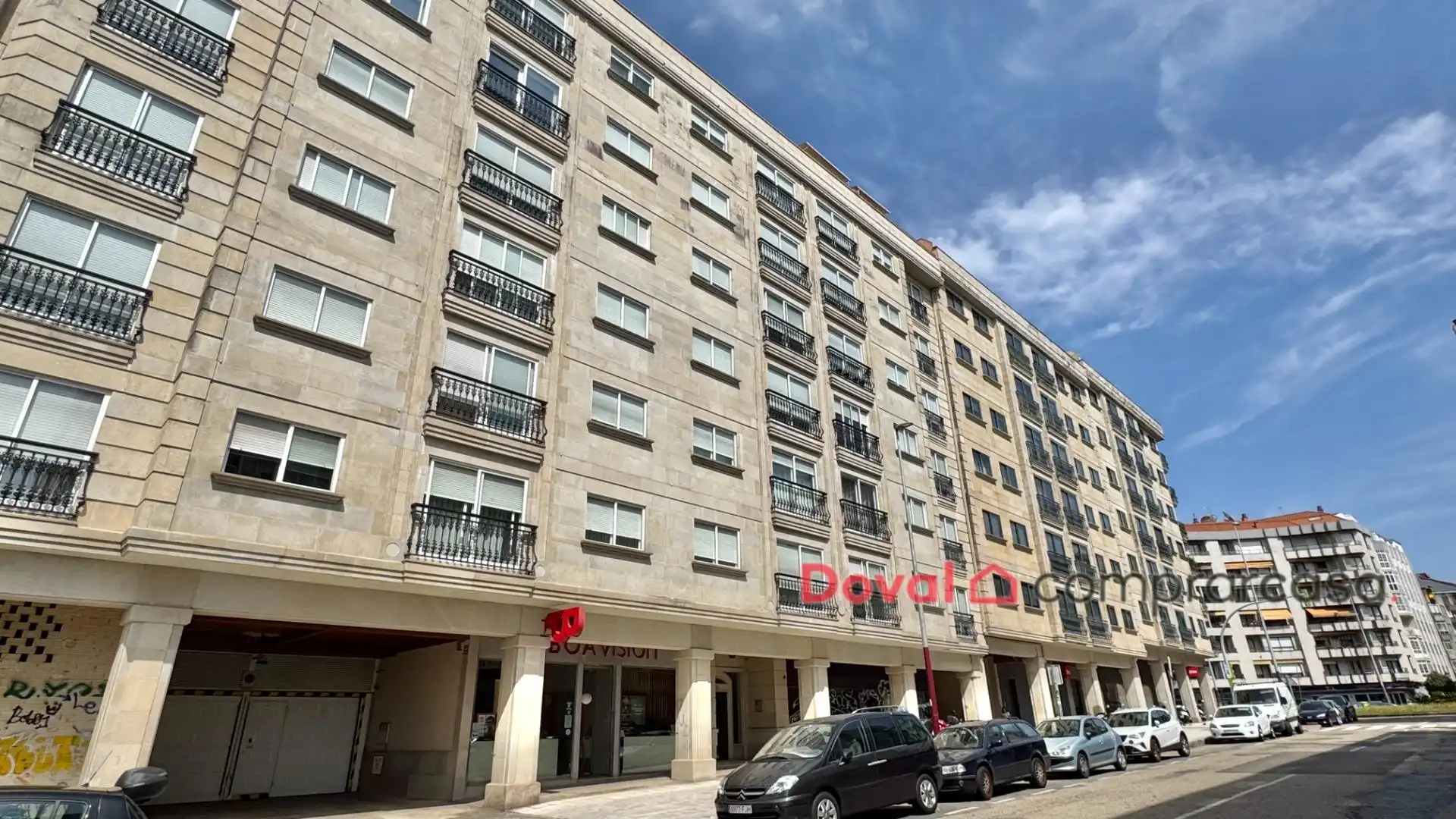 Vista exterior de Garatge en venda en Vigo 