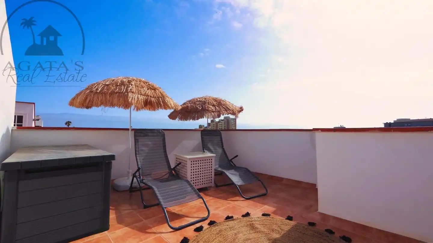Terrasse von Haus oder Chalet zur Miete in Los Silos mit Terrasse