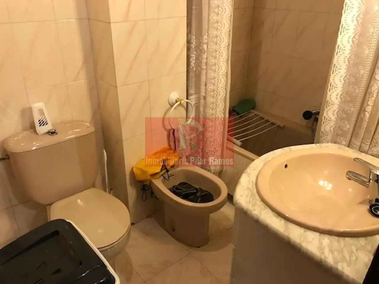 Badezimmer von Wohnung zum Verkauf in San Andrés del Rabanedo mit Heizung, Parkett und Terrasse