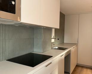 Kitchen of Flat for sale in Girona Capital  with Air Conditioner and Balcony