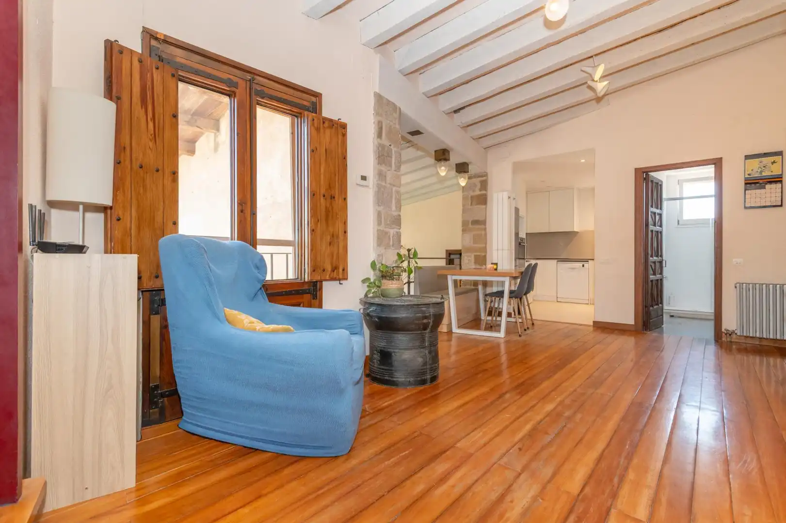 Sala d'estar de Finca rústica de lloguer en Cervià de Ter