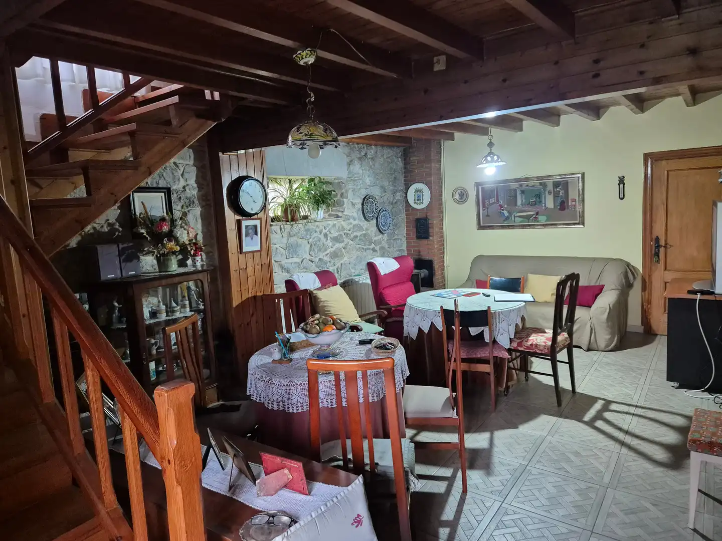 Comedor de Casa o chalet en venta en Santa Cruz de Bezana con Calefacción, Jardín privado y Parquet