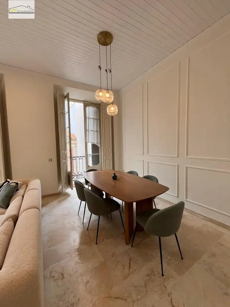 Dining room of Flat for sale in Málaga  with Air Conditioner and Balcony