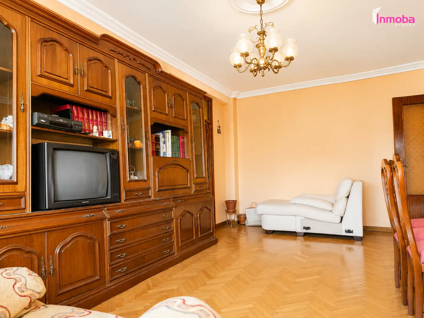 Sala de estar de Piso en venta en Aranda de Duero con Calefacción y Terraza