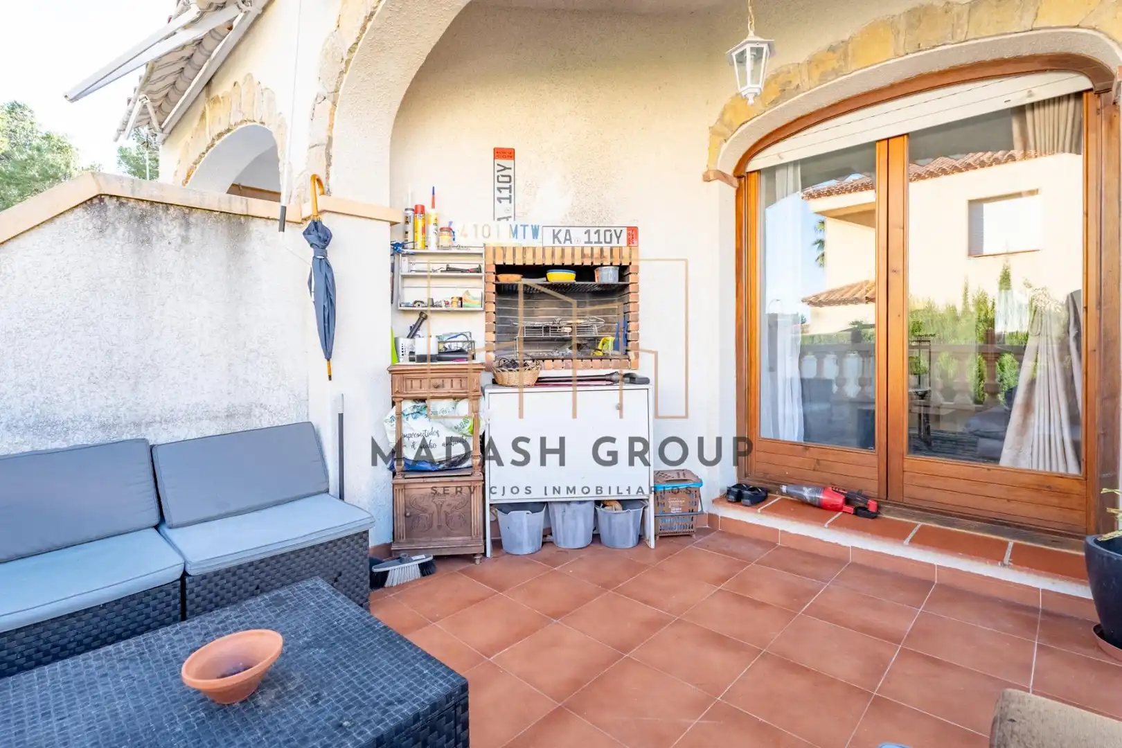 Terrace of Detached homes for sale in Mont-roig del Camp  with Air Conditioner, Heating and Furnished