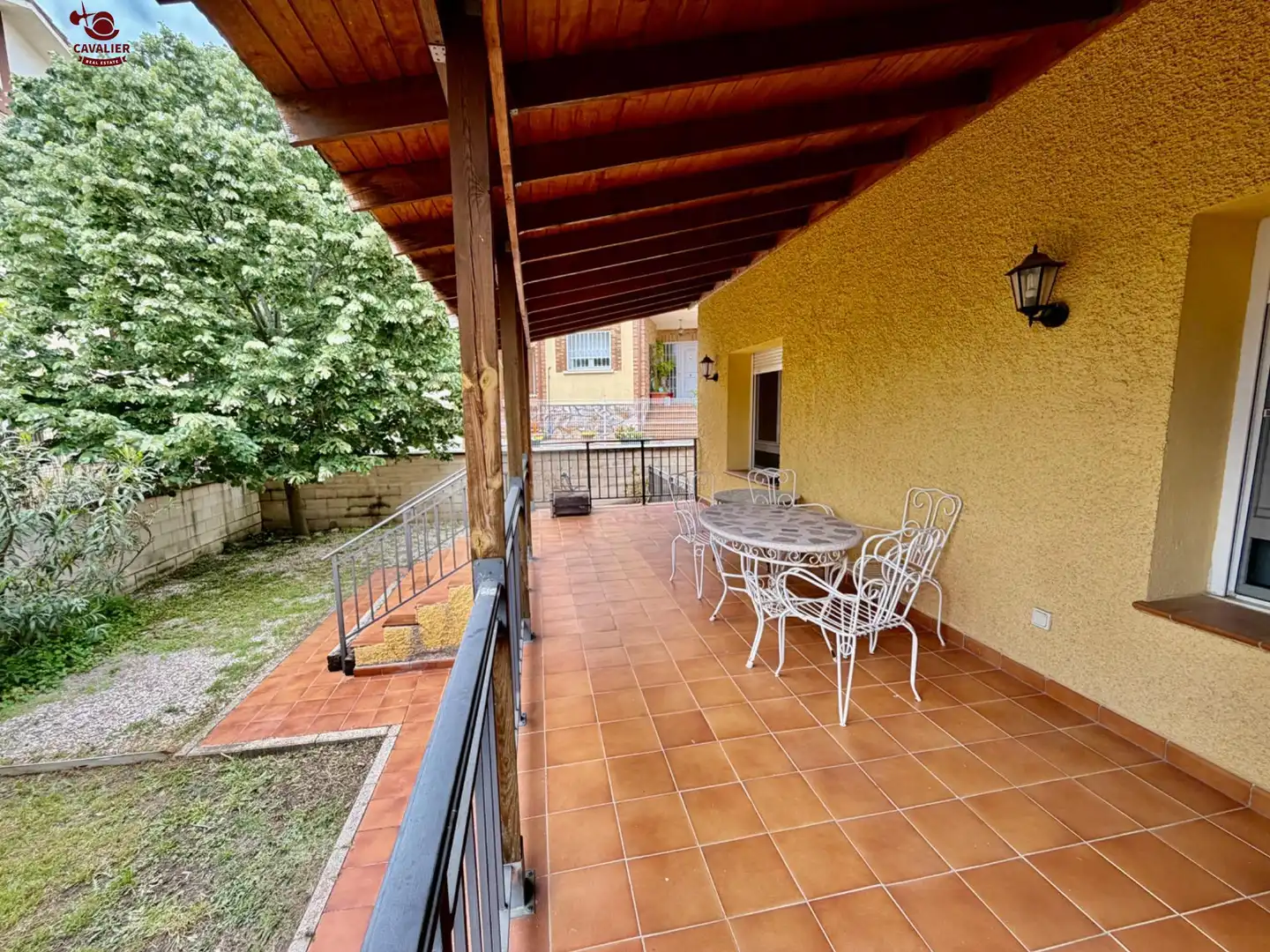 Terraza de Casa o chalet en venta en Guadarrama con Calefacción, Jardín privado y Terraza
