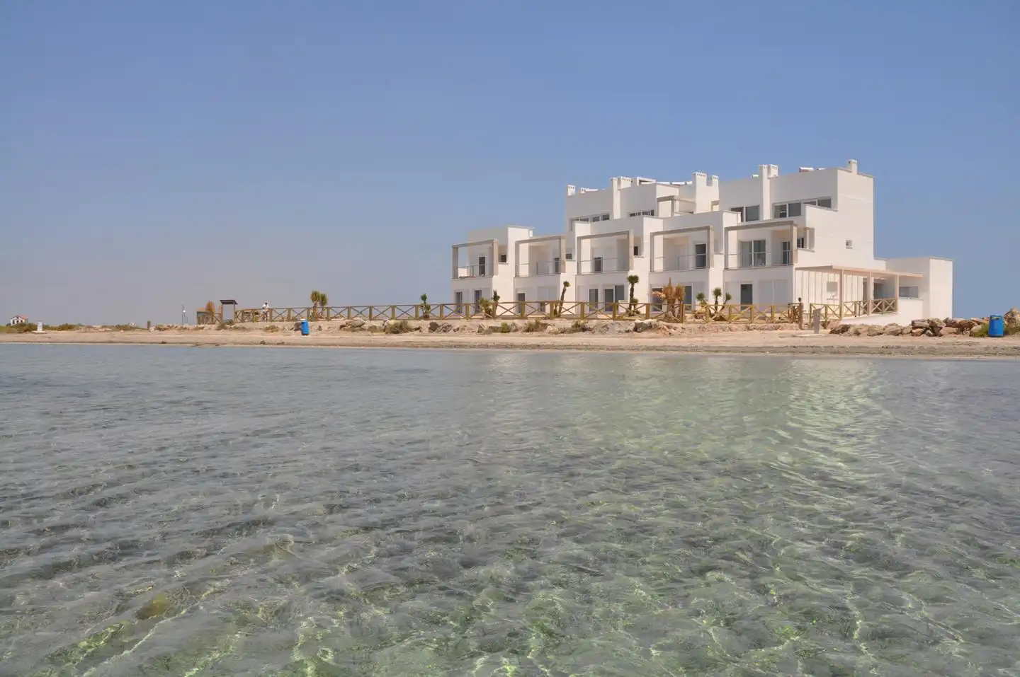 Vista exterior de Apartamento en venta en La Manga del Mar Menor con Aire acondicionado, Calefacción y Terraza
