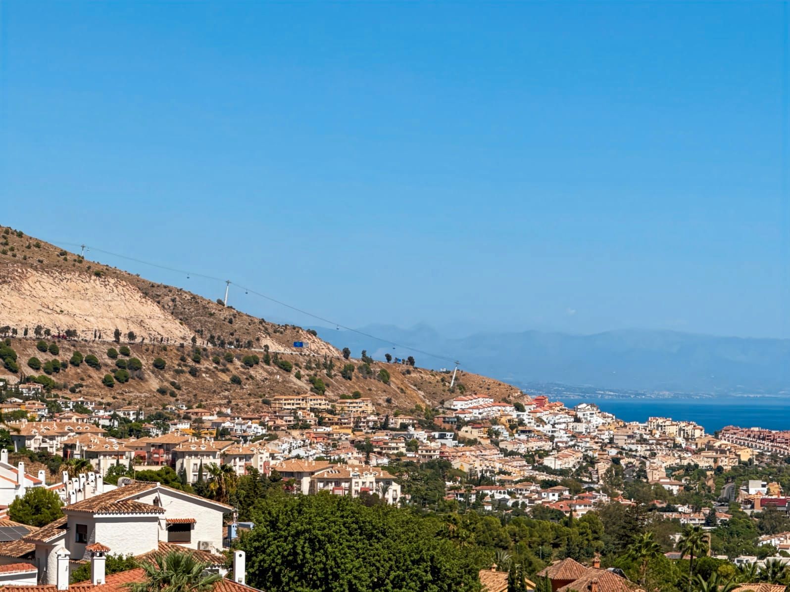 Vista exterior de Estudio en venta en Benalmádena con Aire acondicionado y Trastero