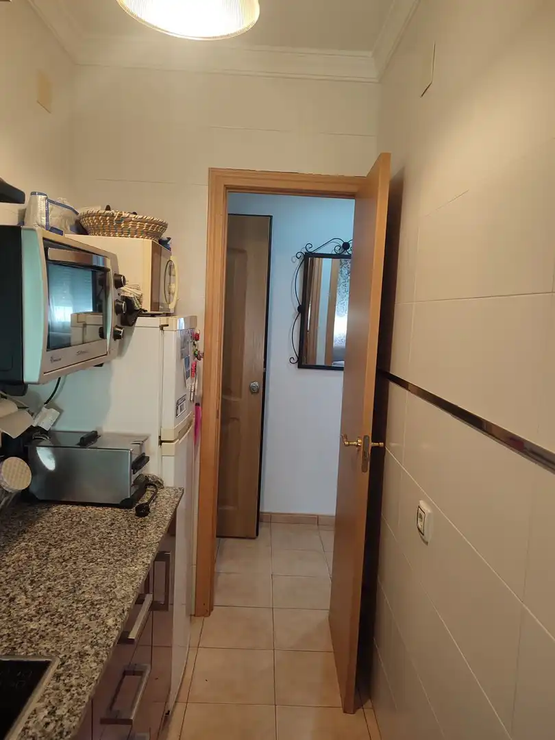 Cuina de Apartament en venda en Conil de la Frontera amb Aire condicionat