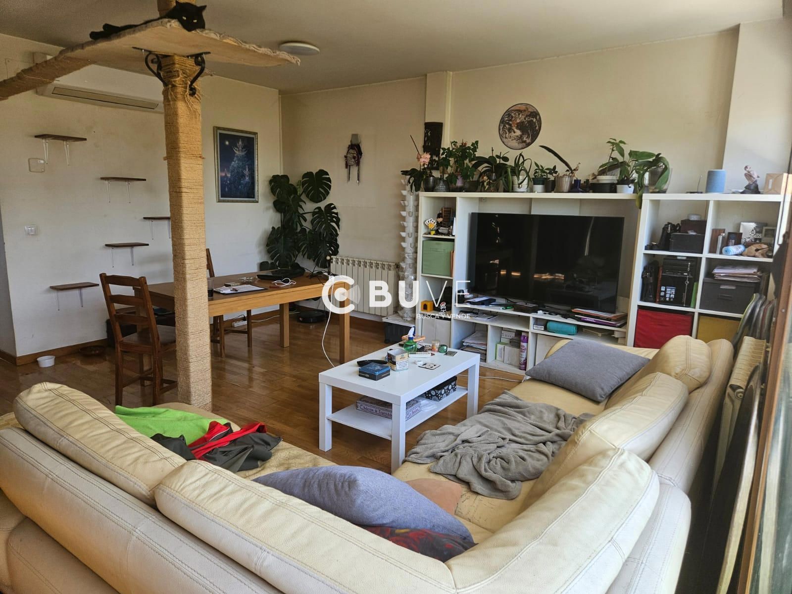 Living room of Attic for sale in Parla  with Air Conditioner, Terrace and Swimming Pool