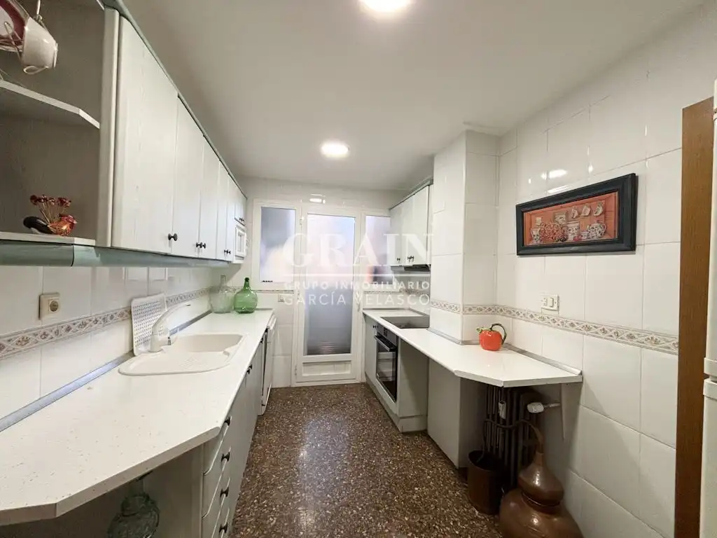 Kitchen of Flat for sale in Albacete  with Heating and Balcony