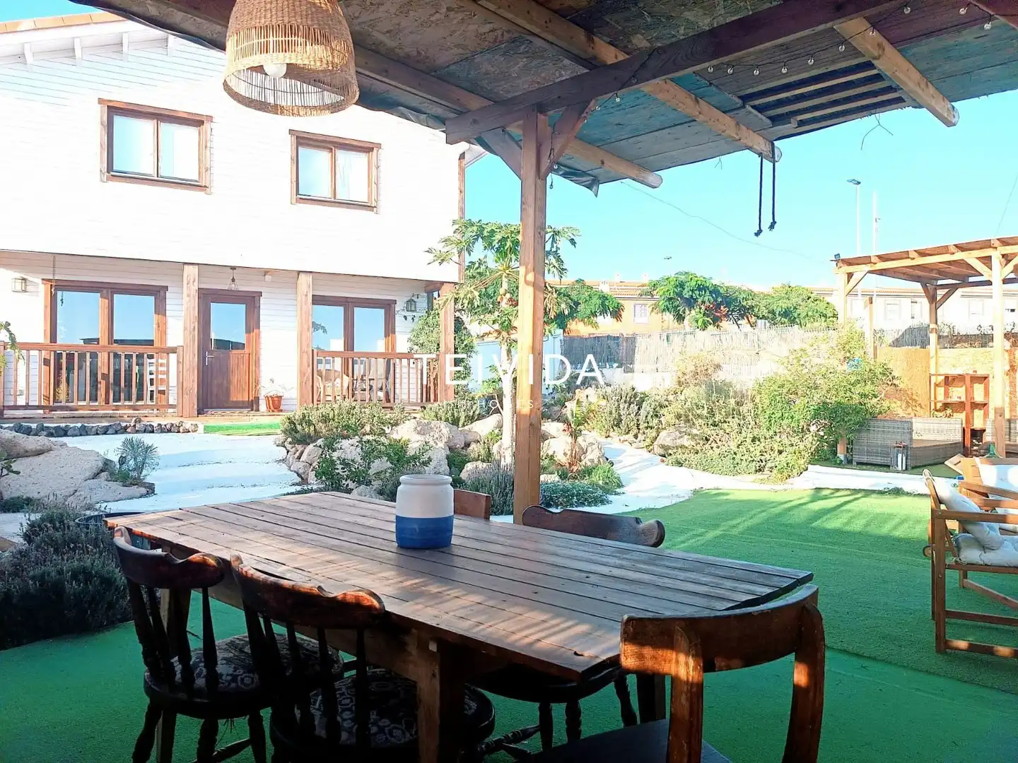 Jardí de Casa o xalet en venda en Granadilla de Abona amb Traster, Piscina i Moblat