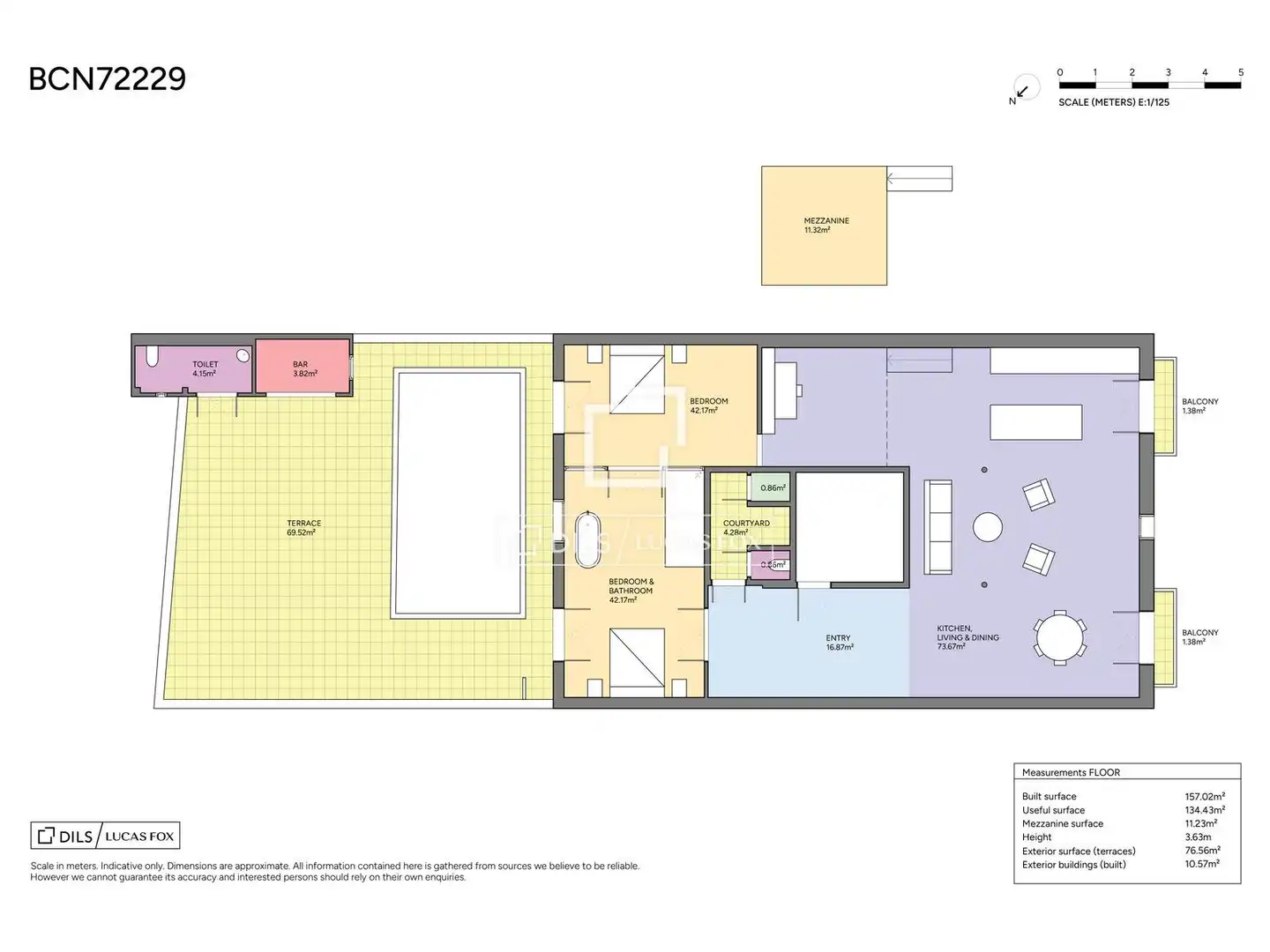 Piso en venta en Barcelona con Aire acondicionado, Terraza y Balcón