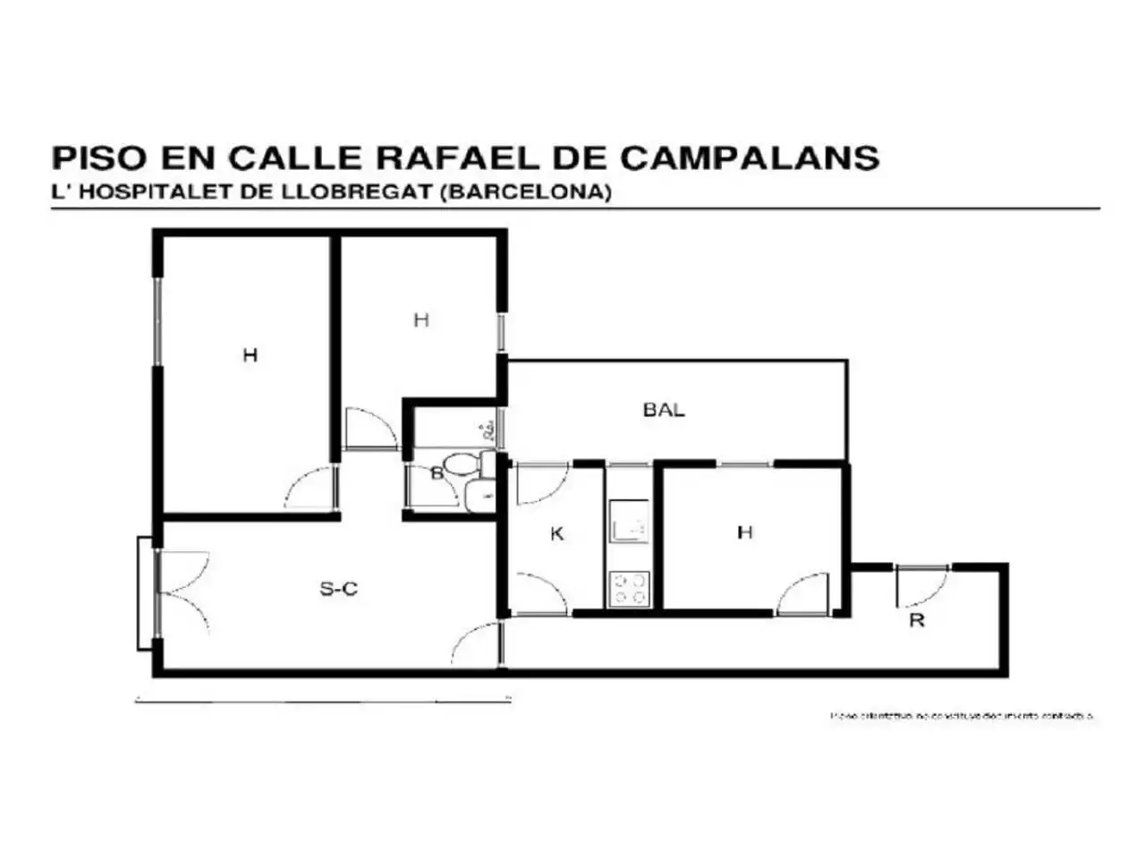 Wohnung zum Verkauf in Calle Rafael Campalans, imagen 14