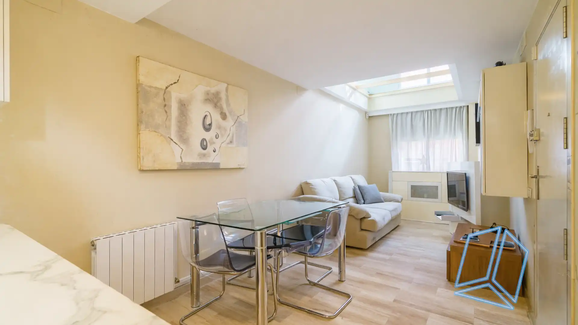 Living room of Duplex for sale in  Barcelona Capital  with Heating