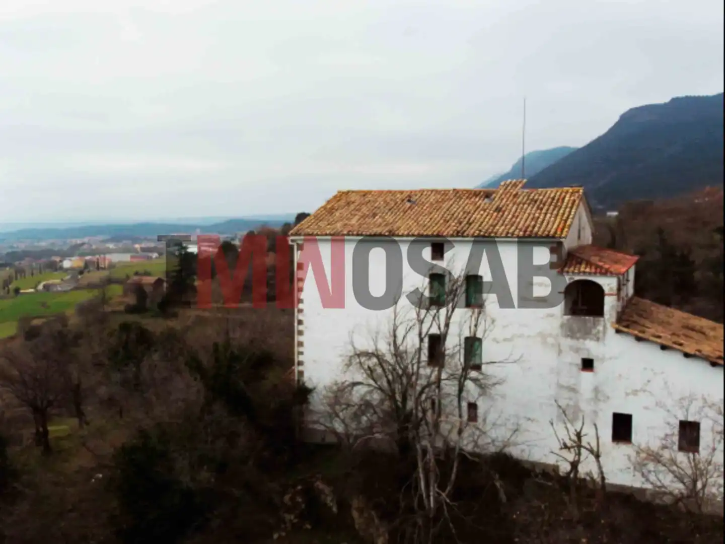 Vista exterior de Finca rústica en venda en Berga amb Jardí privat, Terrassa i Balcó