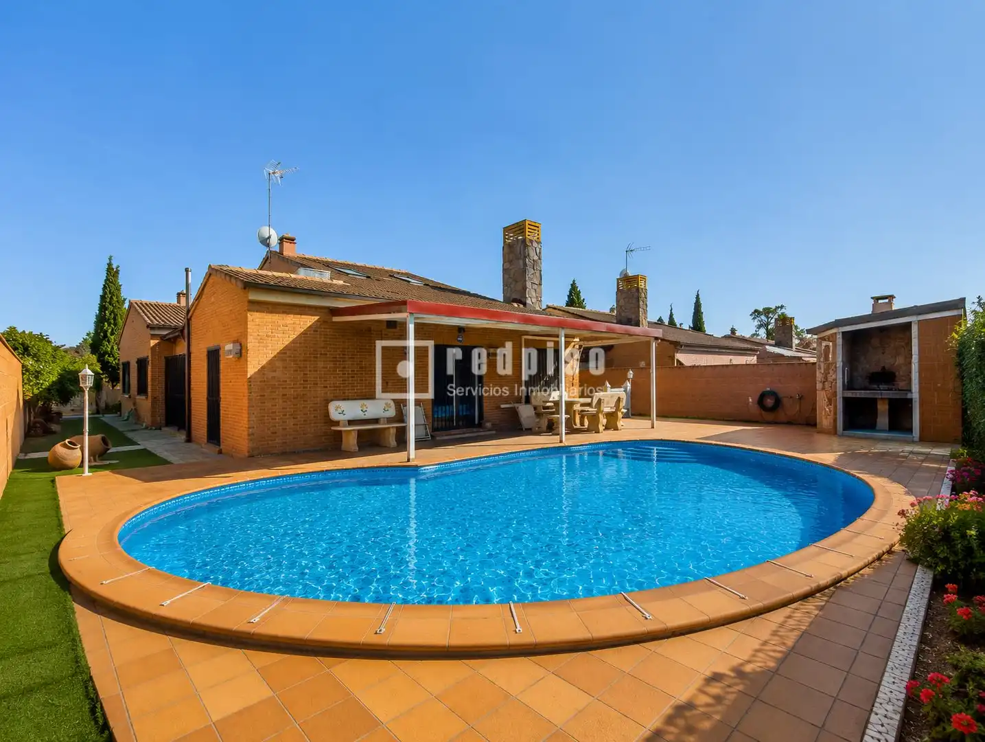 Piscina de Casa o chalet en venta en Rivas-Vaciamadrid con Aire acondicionado, Calefacción y Piscina
