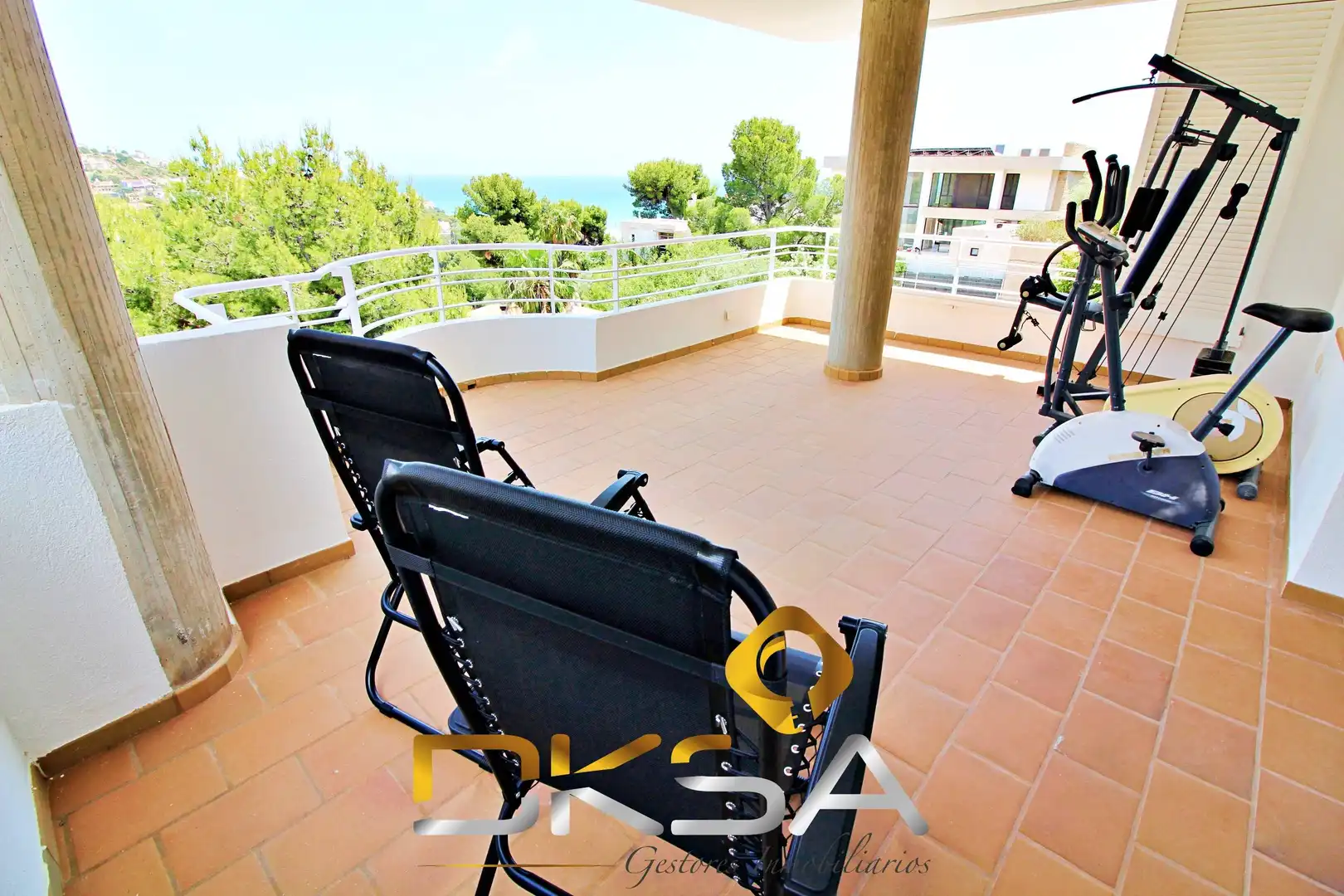 Terraza de Casa o chalet en venta en Oropesa del Mar / Orpesa con Calefacción, Jardín privado y Terraza