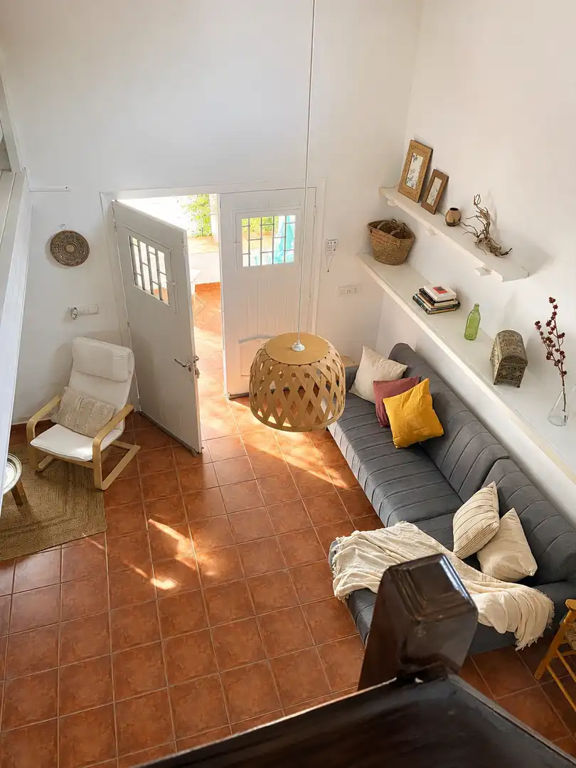 Sala d'estar de Casa o xalet en venda en Formentera amb Piscina