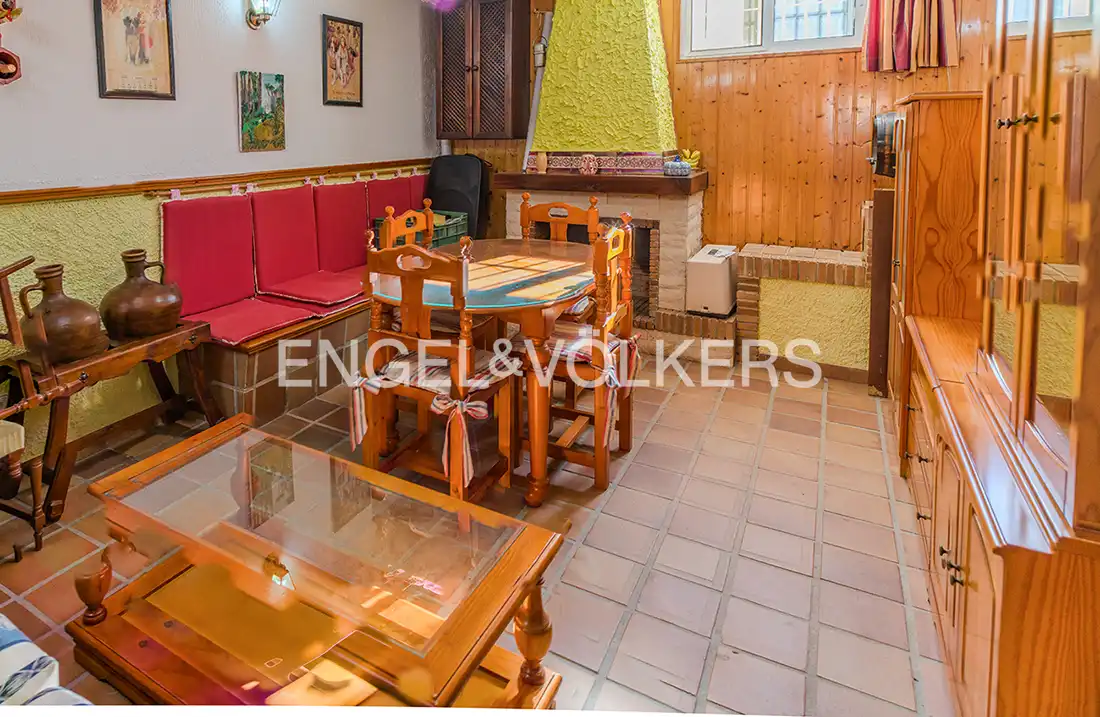 Dining room of Houses for sale in San Vicente del Raspeig / Sant Vicent del Raspeig  with Air Conditioner, Heating and Private garden