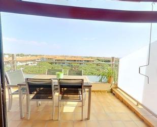 Terrace of Flat to rent in Gavà  with Air Conditioner, Heating and Terrace