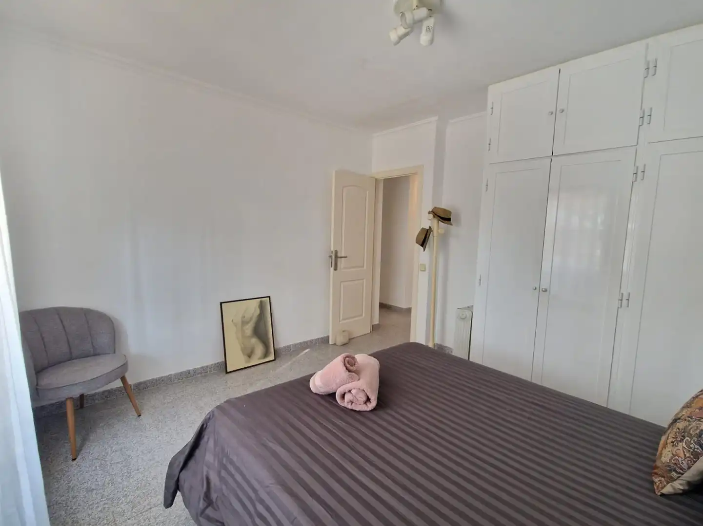 Bedroom of Houses for rent in Santa Margalida  with Air Conditioner, Heating and Furnished