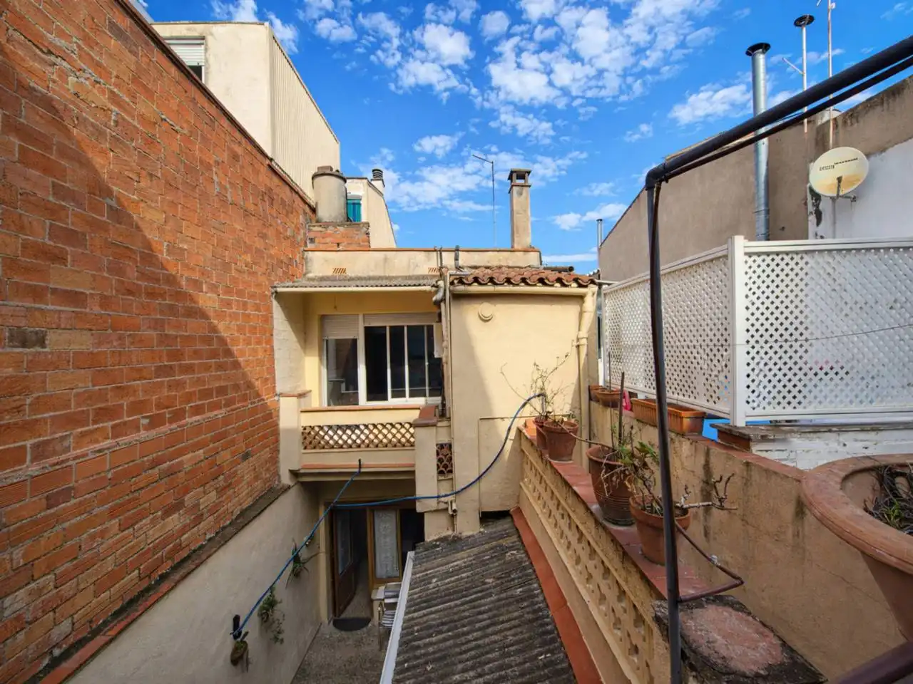 Balcony of Houses for sale in Sabadell  with Heating, Private garden and Terrace