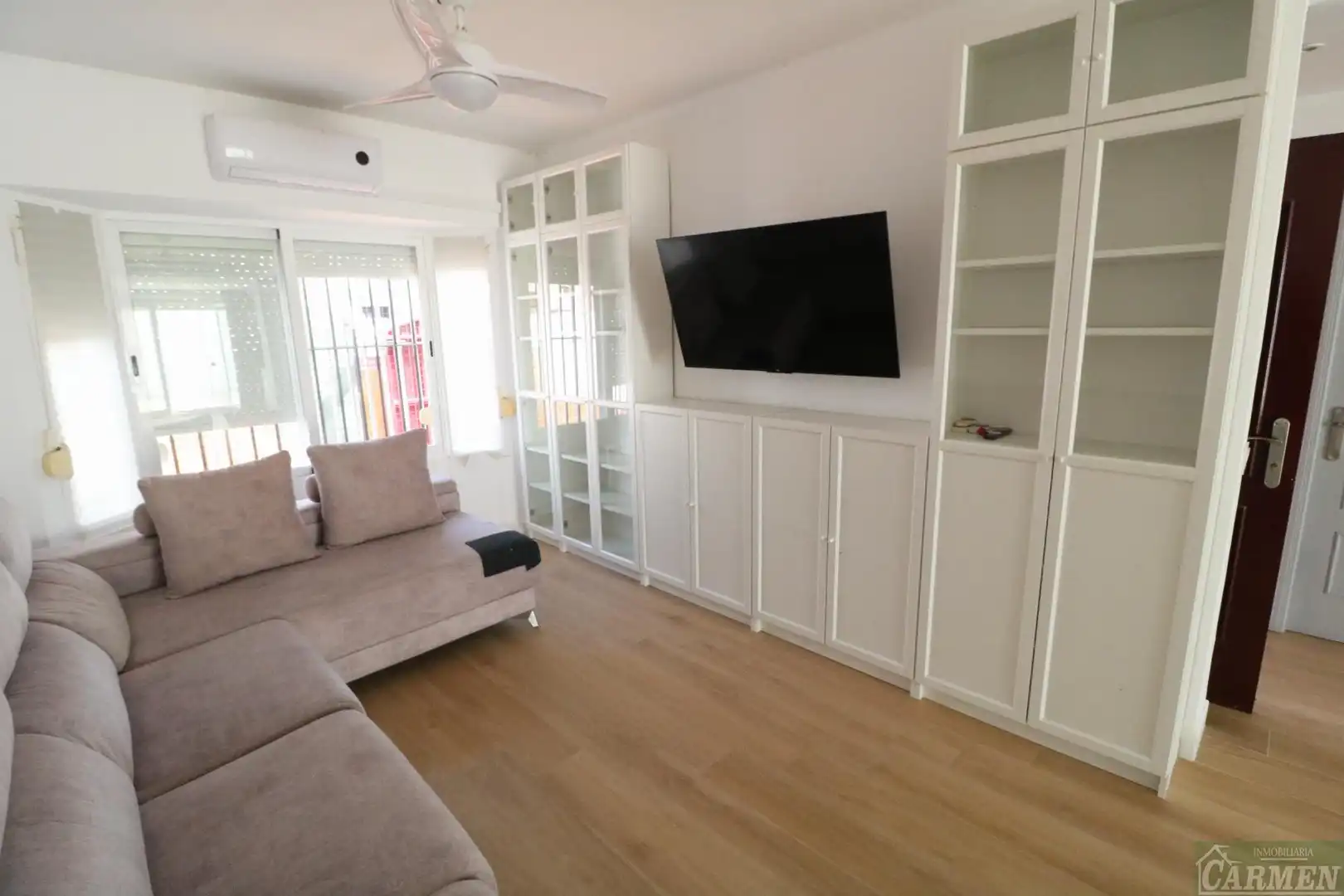 Sala de estar de Casa adosada en venta en Jerez de la Frontera