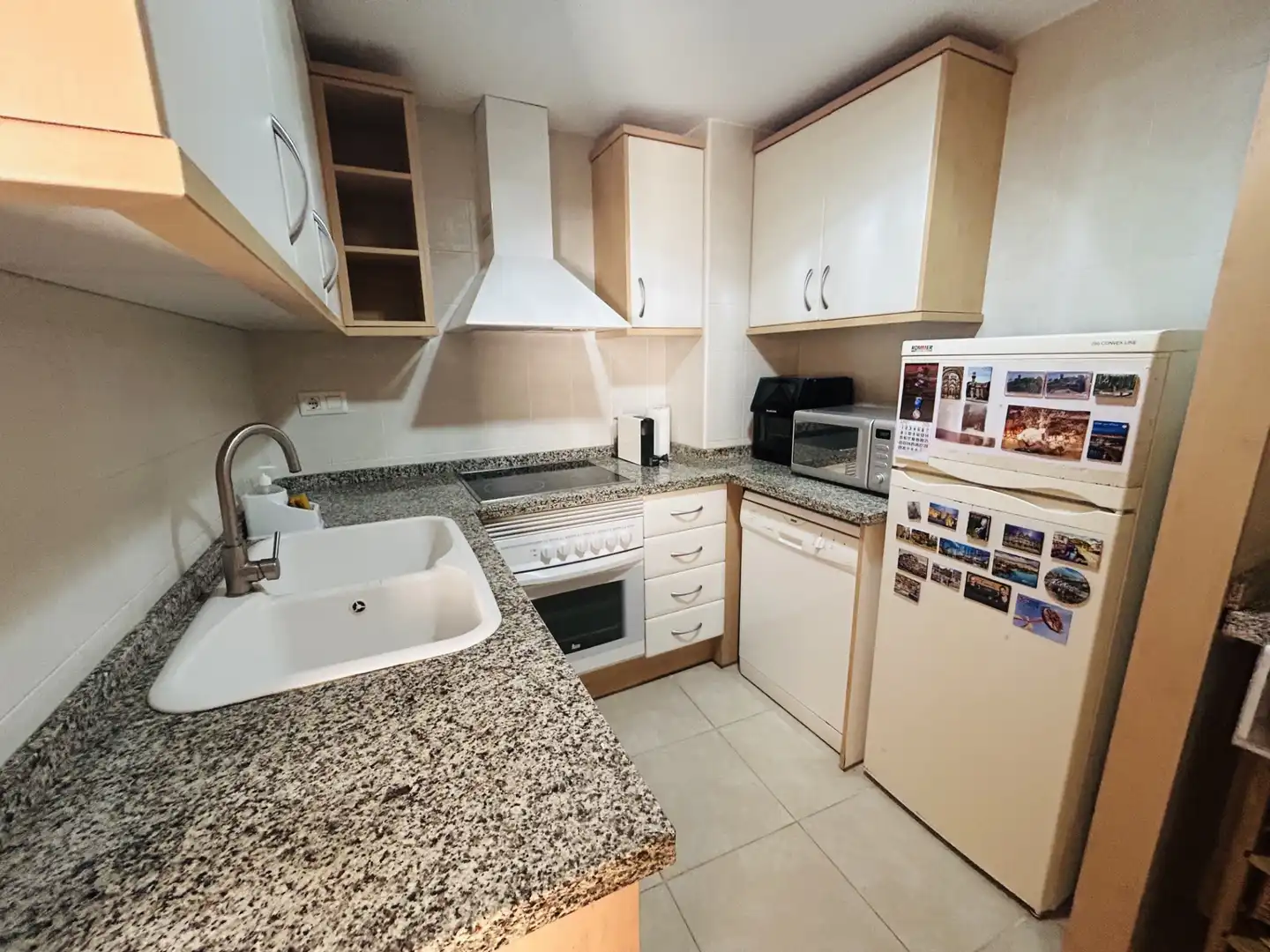 Cocina de Apartamento en venta en Dénia con Terraza, Amueblado y Horno