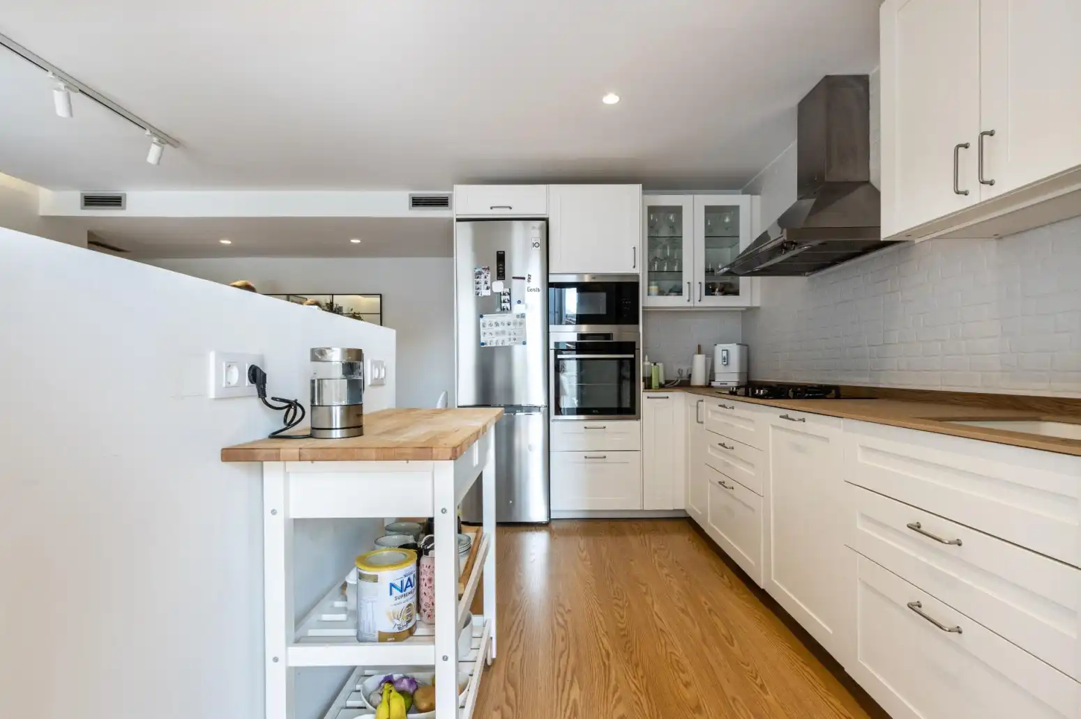 Cocina de Piso en venta en Terrassa con Calefacción, Parquet y Terraza