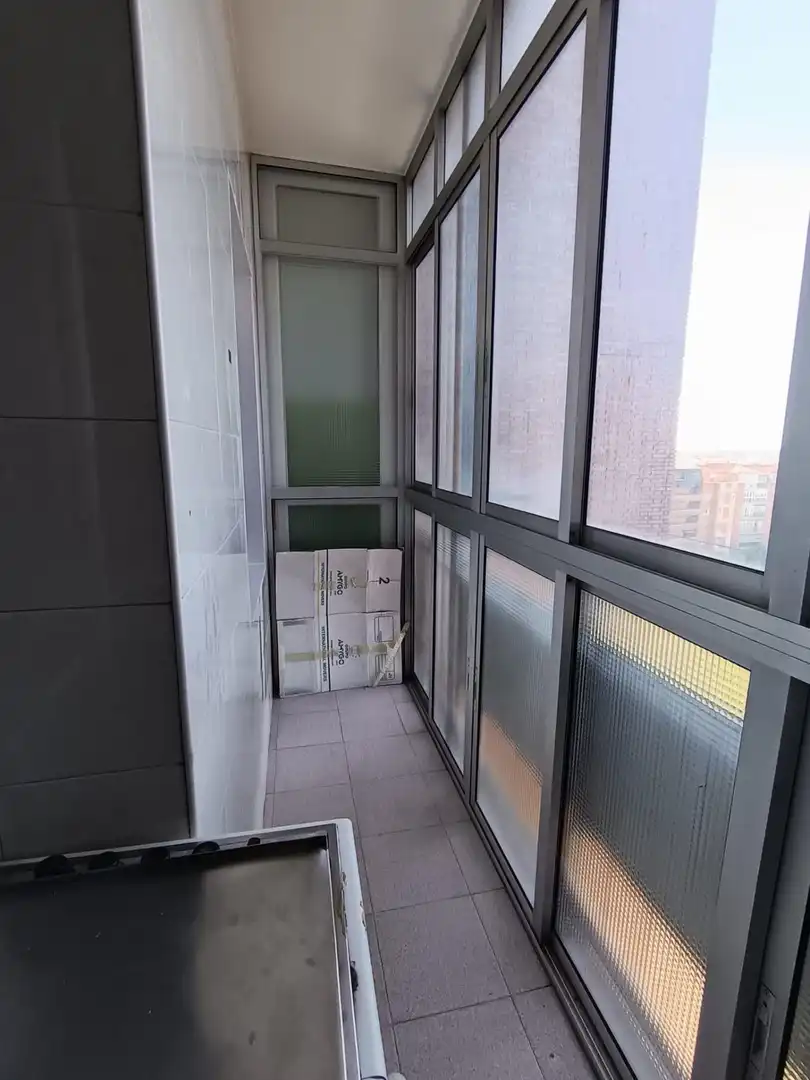 Terraza de Piso de alquiler en Valladolid con Calefacción, Parquet y Terraza