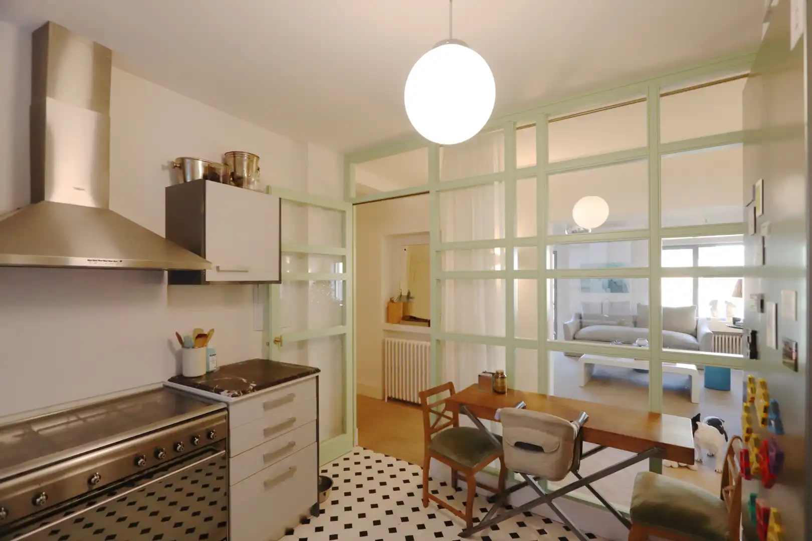 Kitchen of Flat for sale in Madrid  with Air Conditioner, Heating and Terrace