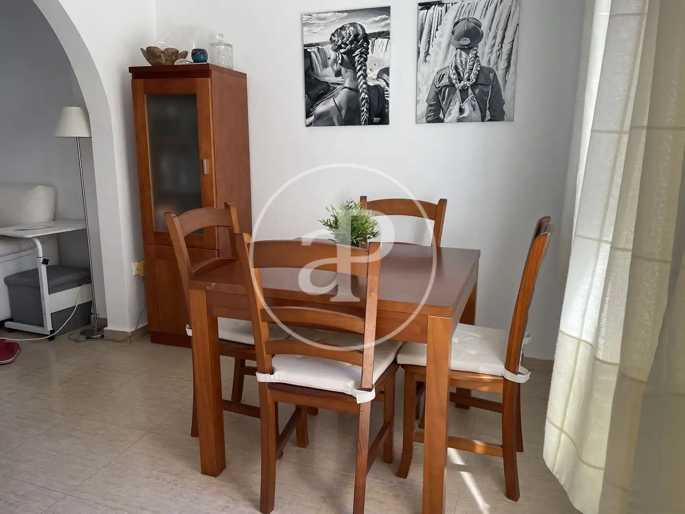 Dining room of Duplexes for rent in Santa Pola  with Air Conditioner, Heating and Private garden