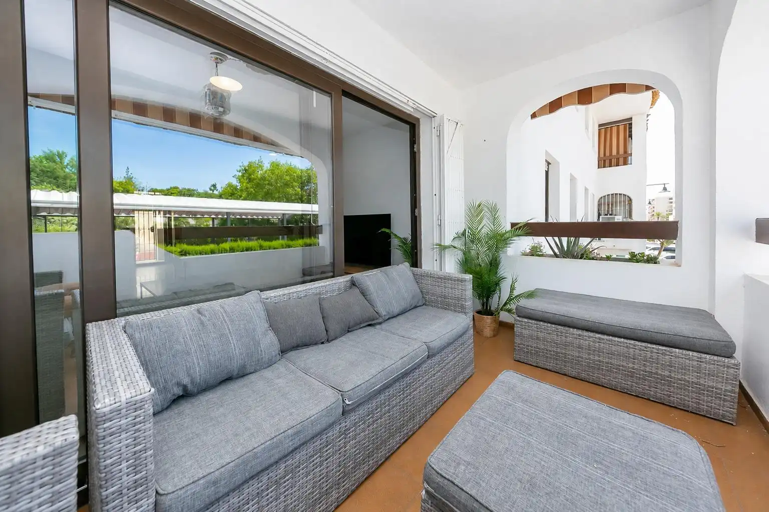 Terraza de Apartamento en venta en Fuengirola con Aire acondicionado, Terraza y Balcón