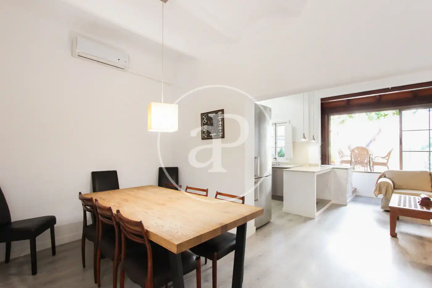 Esszimmer von Wohnung zum Verkauf in  Palma de Mallorca mit Klimaanlage, Heizung und Privatgarten