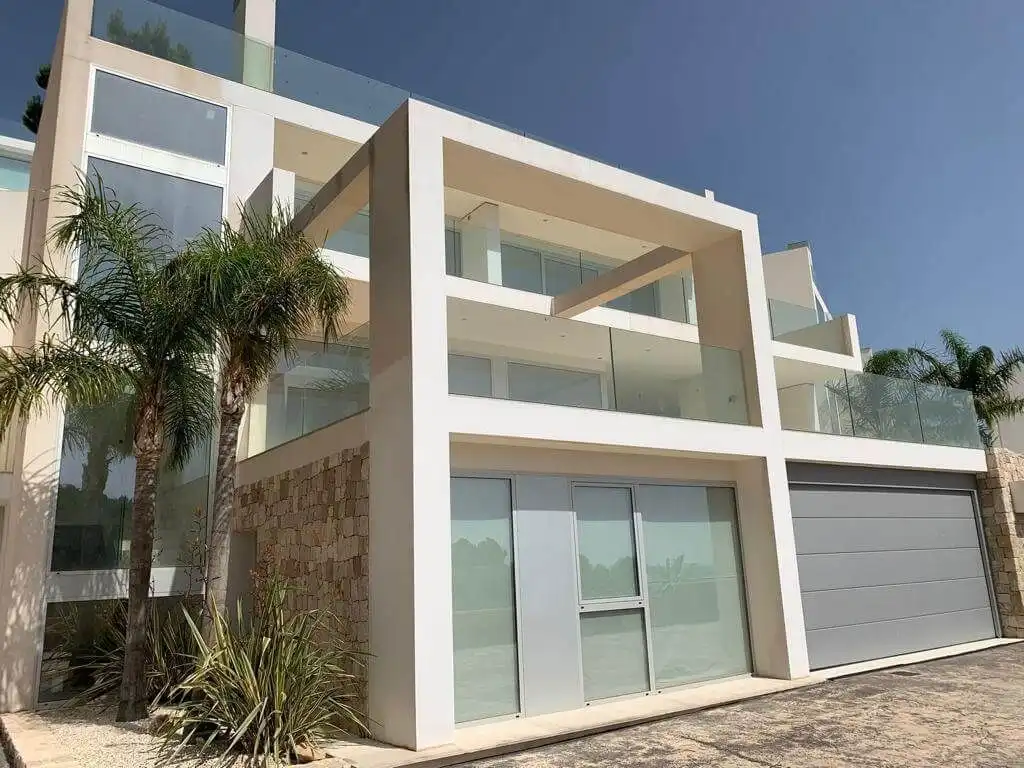 Vista exterior de Casa o chalet en venta en Benidorm con Aire acondicionado, Jardín privado y Terraza