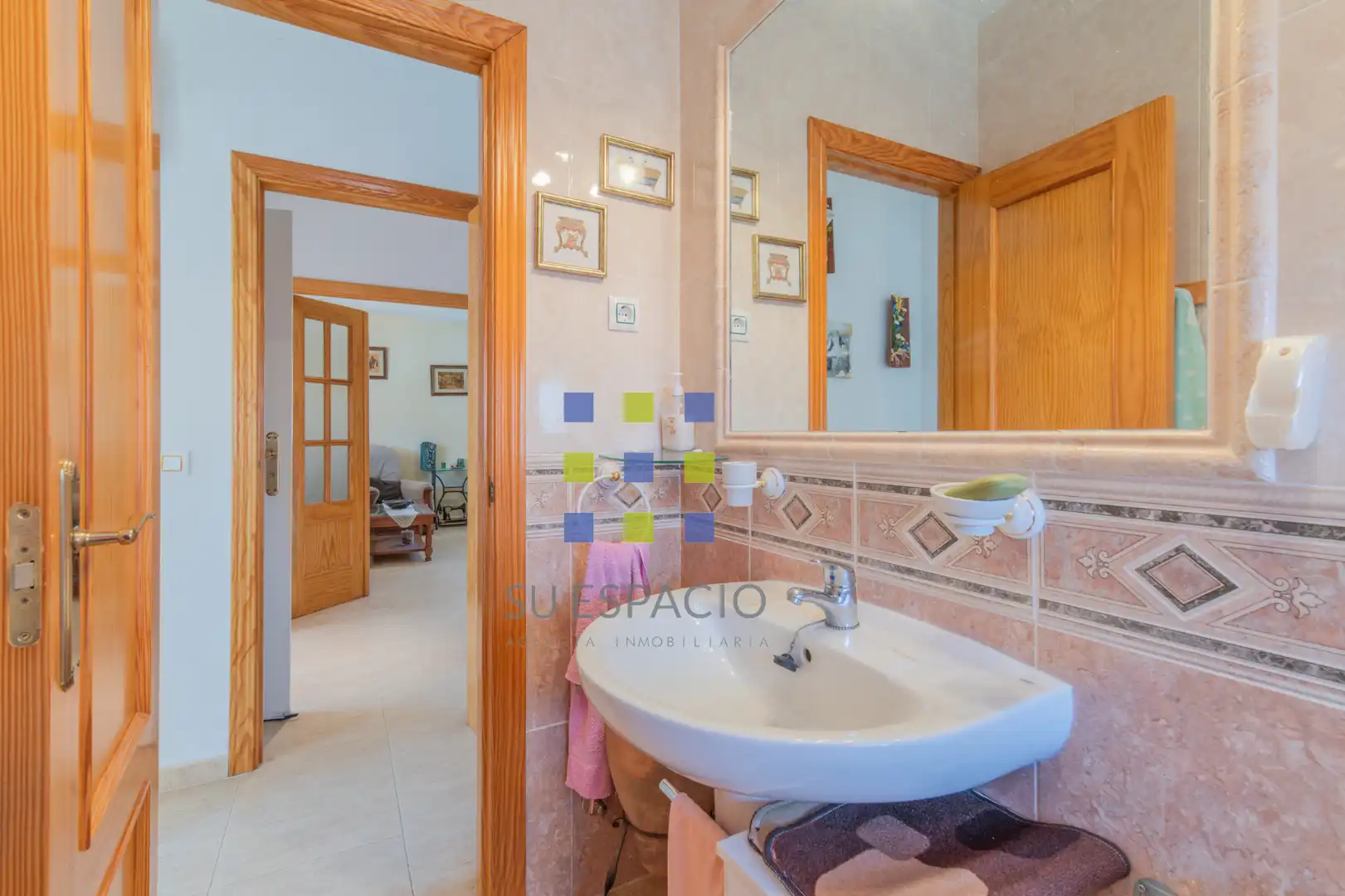 Badezimmer von Haus oder Chalet zum Verkauf in Méntrida mit Heizung, Privatgarten und Terrasse