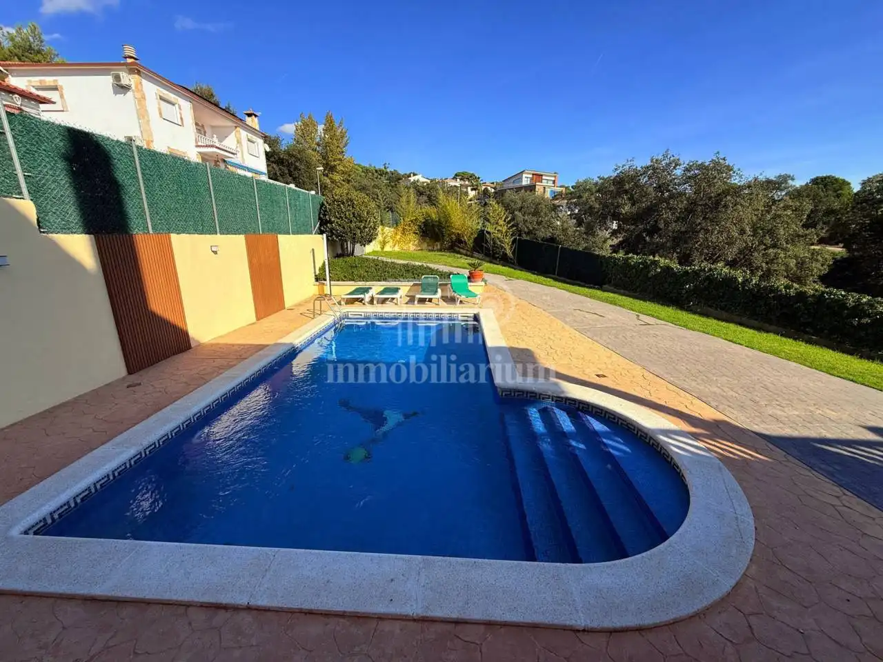 Piscina de Casa o xalet en venda en Lloret de Mar amb Calefacció, Jardí privat i Terrassa