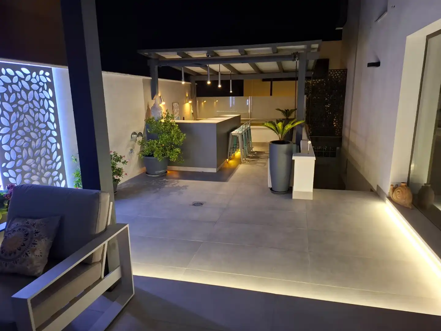 Terrace of Houses for rent in La Zubia  with Air Conditioner, Heating and Private garden