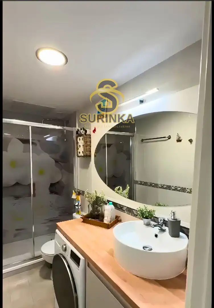 Baño de Ático de alquiler en Mogán con Aire acondicionado, Piscina y Piscina comunitaria