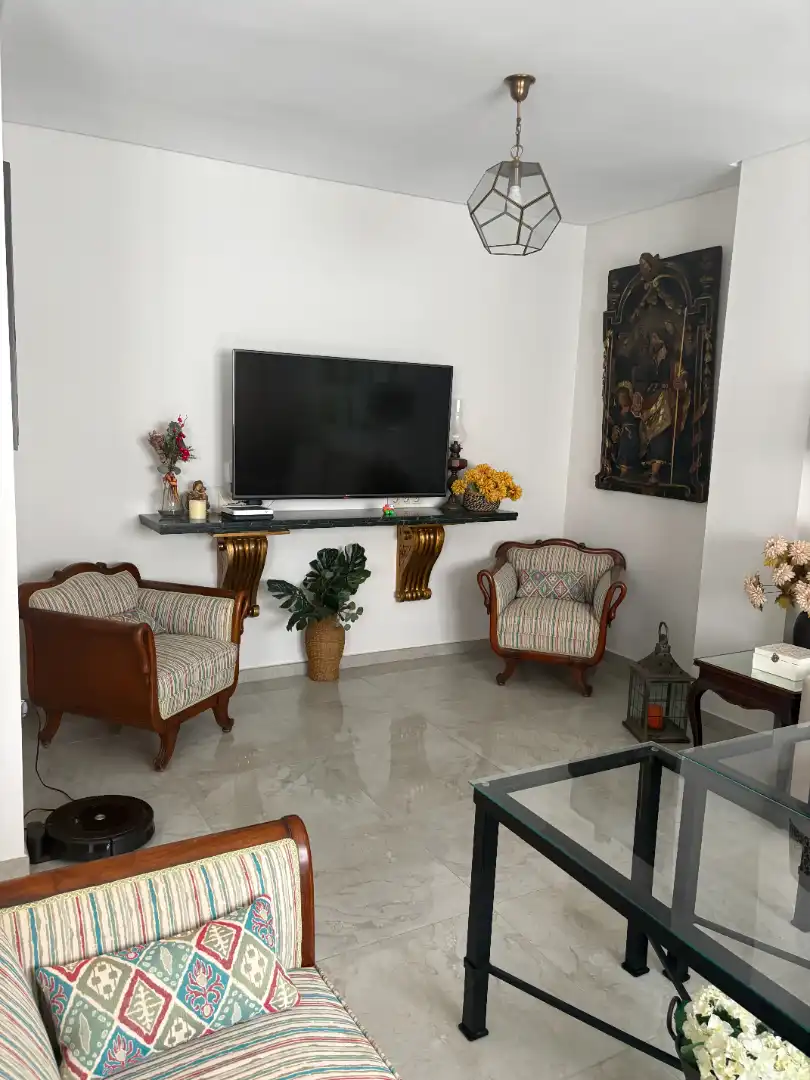 Sala de estar de Piso en venta en Málaga con Aire acondicionado, Amueblado y Horno