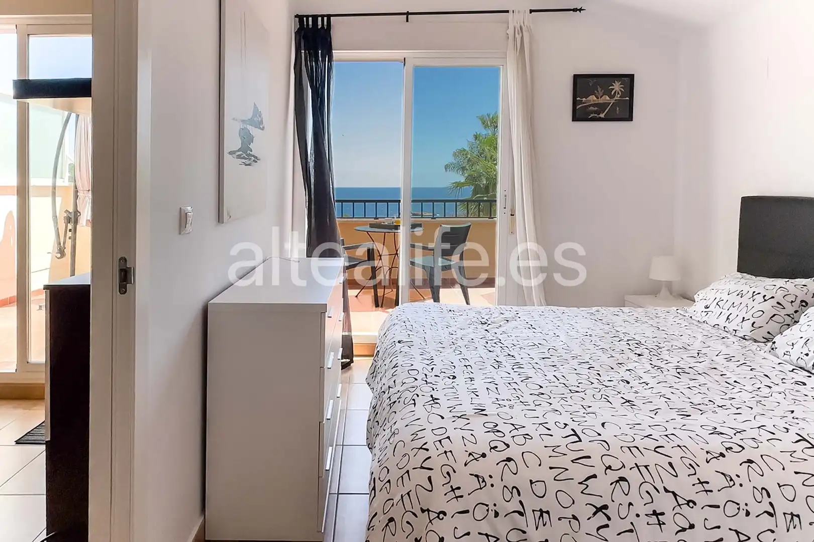Bedroom of Apartments for sale in Altea  with Air Conditioner, Terrace and Storage room