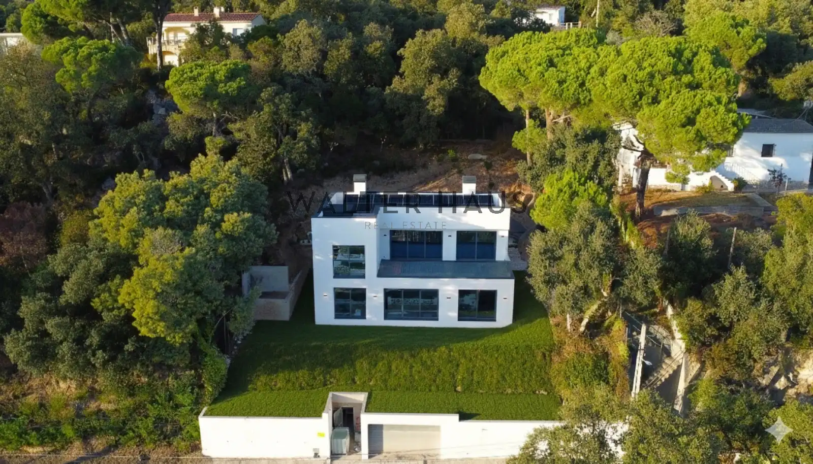Exterior view of Houses for sale in Santa Cristina d'Aro  with Air Conditioner, Heating and Private garden