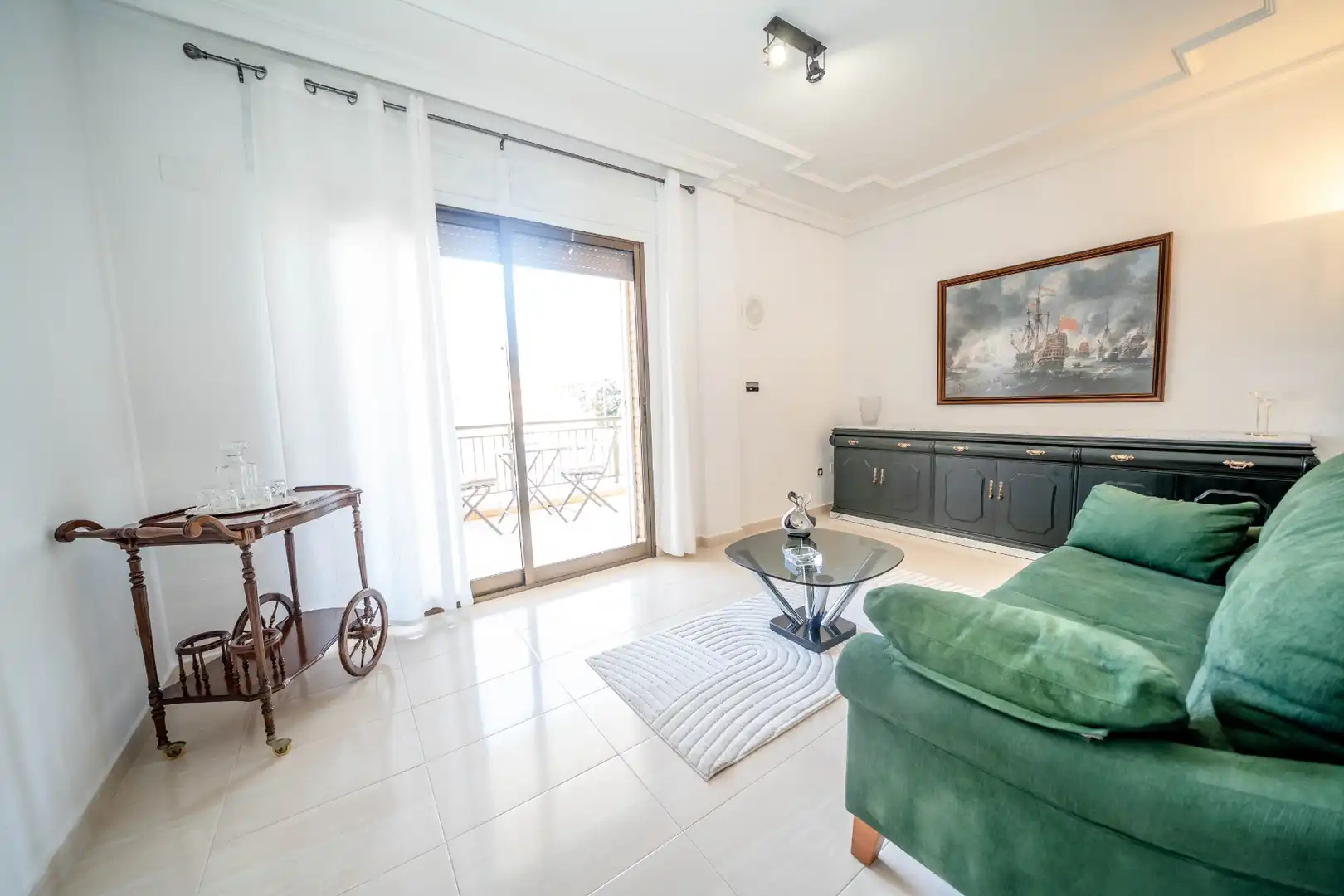 Living room of Apartments for rent in San Pedro del Pinatar  with Air Conditioner, Terrace and Furnished