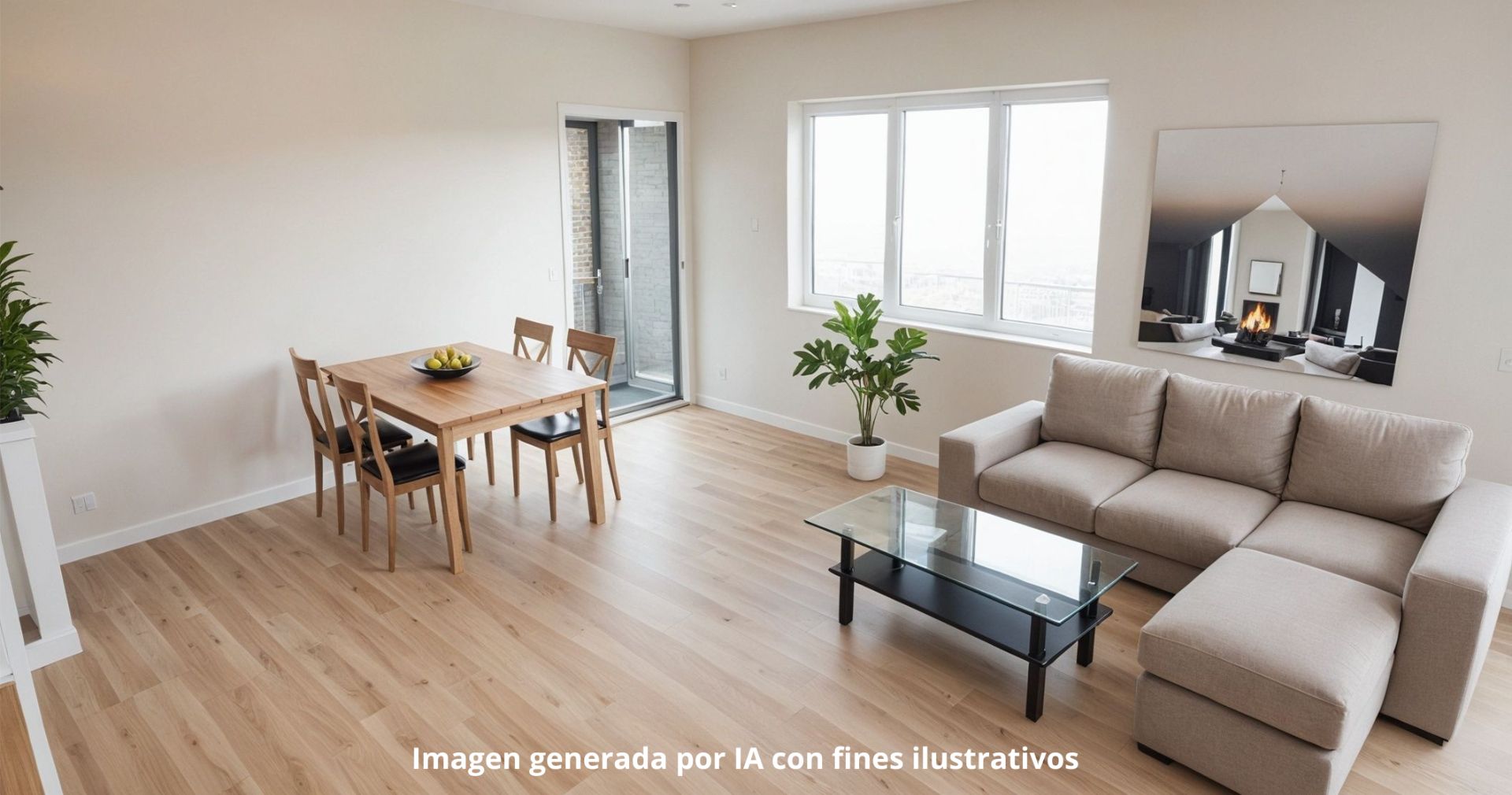 Sala de estar de Piso de alquiler en Málaga Capital con Aire acondicionado, Terraza y Amueblado