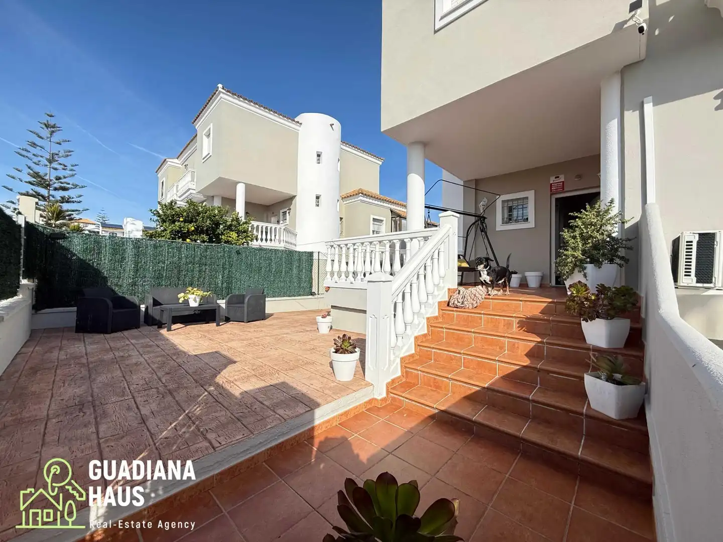 Vista exterior de Apartament en venda en Ayamonte amb Aire condicionat, Jardí privat i Terrassa